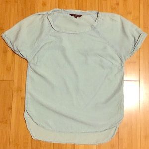 Mint colored shirt